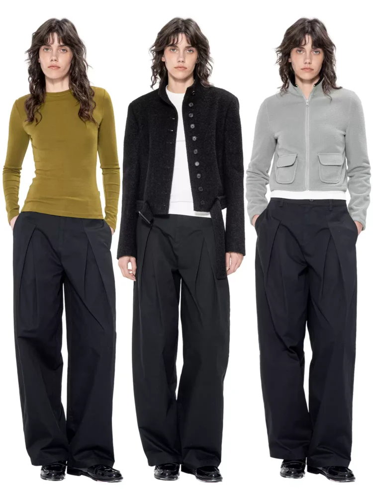New herringbone loose casual suit