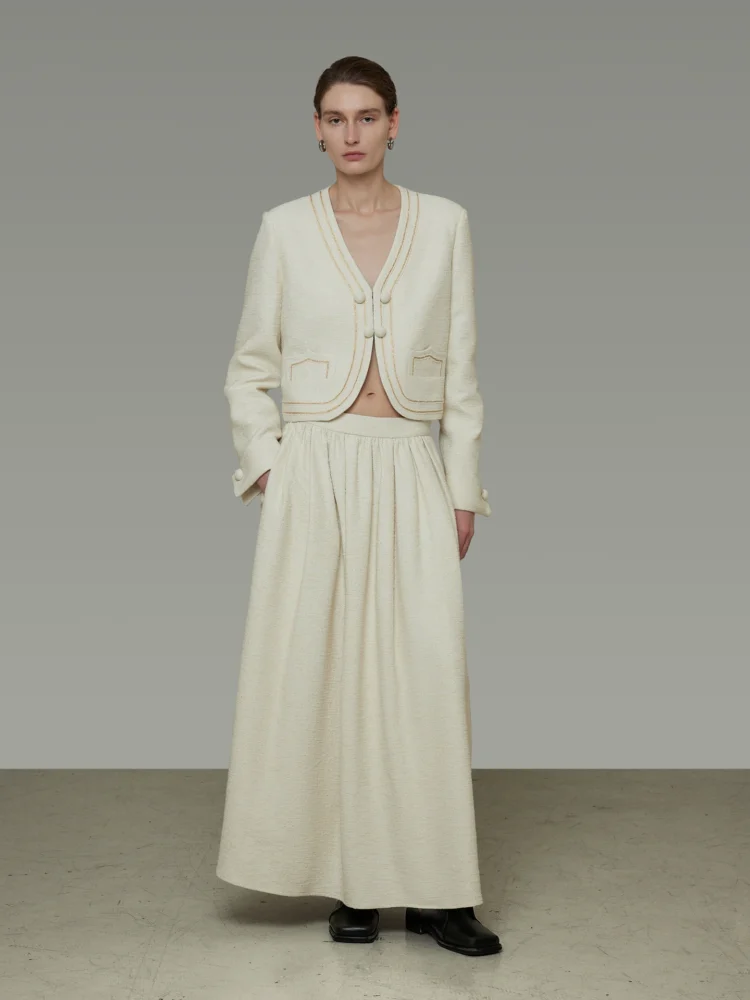 A retro court-style dress set