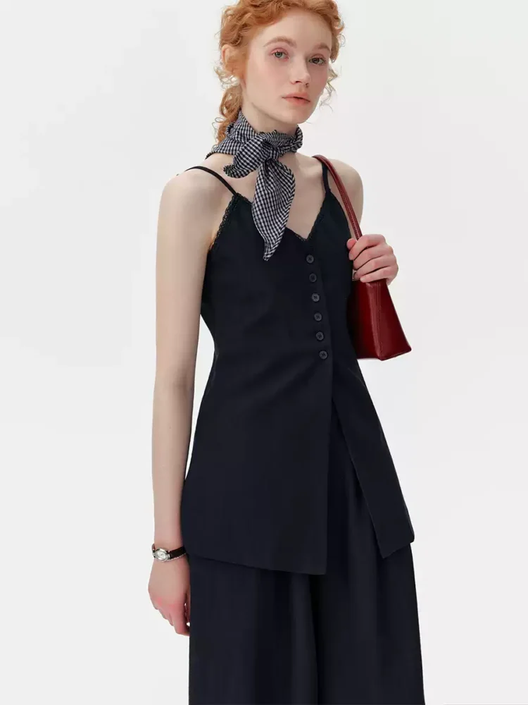 A small halter set with a vacation style